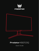 Predator XB253Q Mode d'emploi