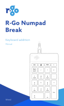 R-Go r-go RGOCONMWDBL Numpad Break Mode d'emploi
