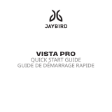 JayBird 985-000865 Vista Pro True Wireless Bluetooth Sports Waterproof Headphones Mode d'emploi