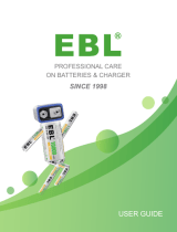 EBL -C668 Professional Care On Batteries and Charger Mode d'emploi