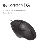 Logitech G402 Mode d'emploi