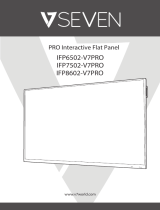 v7world IFP6502-V7PRO Interactive Flat Panel Mode d'emploi
