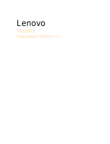 Lenovo TB328XU Mode d'emploi