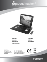 Soundmaster PDB1600 Mode d'emploi