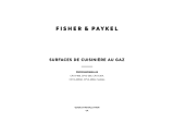 Fisher & Paykel CPV3-488-L 48 Inch LPG Gas Rangetop Mode d'emploi