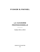 Fisher & Paykel RGV2-488-L-N Gas Range Mode d'emploi