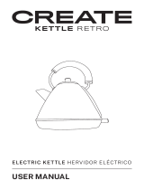Create Retro Electric Kettle Mode d'emploi