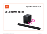 JBL SB190 Cinema 2.1 Channel Soundbar Mode d'emploi