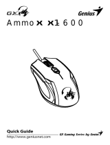 Genius Ammox x1-600 Mode d'emploi