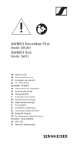 Sennheiser SB02M Ambeo Soundbar Plus Dolby Atmos Soundbar Mode d'emploi