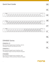 thomann MIDAS DN4800 Series Mode d'emploi