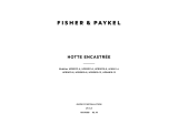Fisher & Paykel HPB3611-4 N 36 Inch Insert Range Hood Mode d'emploi