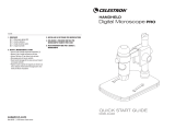Celestron 44308 Handheld Digital Microscope PRO Mode d'emploi