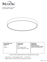 Maxim Lighting 993400 Mode d'emploi