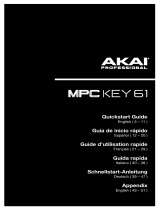 Akai Professional MPC KEY 61 Mode d'emploi