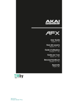 Akai Professional AFX Mode d'emploi