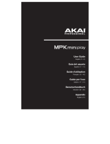Akai MPK Mini Play Mode d'emploi