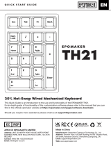 EPOMAKER TH21 Mode d'emploi