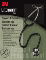 3M Littmann Classic II Pediatric, Infant Stethoscope Mode d'emploi