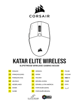 Corsair Katar Elite Wireless Slipstream Wireless Gaming Mouse Mode d'emploi
