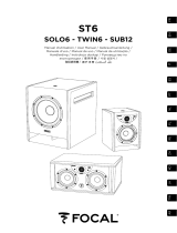 Focal ST6 2-way Manuel utilisateur