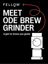 Fellow Meet ODE Brew Mode d'emploi