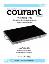 Courant CWT-1420 Warming Tray Mode d'emploi
