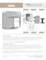 Kimberly-Clark Standard Roll Toilet Paper Dispenser 4 Roll Mode d'emploi