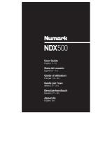 Numark NDX500 Manuel utilisateur
