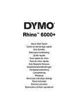 Dymo RHINO 6000+ Industrial Label Maker Mode d'emploi