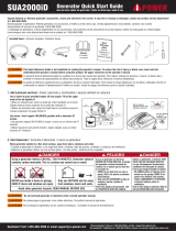 A-iPower A-iPOWER SUA2000iD 2000 Watt Portable Inverter Generator Gas Mode d'emploi