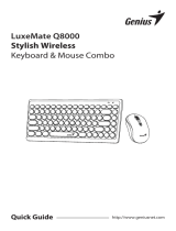 Genius LuxeMate Q8000 Mode d'emploi