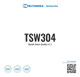 Teltonika TSW304 Mode d'emploi