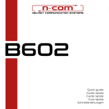 N-Com n-com B602 Communication System Mode d'emploi