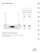 Behringer XTM1-35 Mode d'emploi