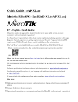 MikroTik RBCAPGI-5ACD2ND-XL Mode d'emploi
