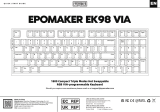 EPOMAKER EK98-1 VIA 1800 Mode d'emploi