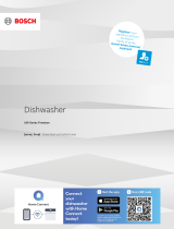 Bosch 100 Series Premium Smart Dishwasher Mode d'emploi