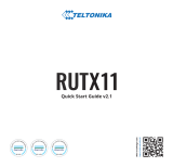 Teltonika RUTX11 Mode d'emploi