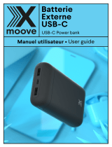X-Moove X-moove Mini 20 USB-C Power Bank Mode d'emploi