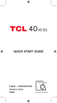 TCL 40 XE Mode d'emploi