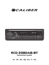Caliber RCD 238DAB-BT Mode d'emploi