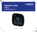 Renogy RSHGWSN-W02W-G1 ONE Core Energy Monitoring and Smart Living Center Mode d'emploi