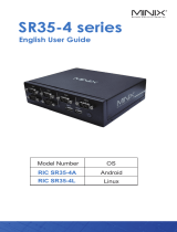 Minix SR35-4 Series Industrial PC Digital Signage Player Mode d'emploi