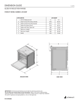 JennAir JIS1450M* ADA 30 Inch Induction Slide In Range Mode d'emploi