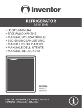 Inventor MB492S Mini Bar Refrigerator Manuel utilisateur