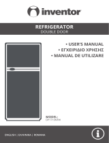 Inventor DP1710NFW Double Door Refrigerator Manuel utilisateur