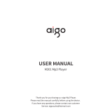 Aigo M301 Manuel utilisateur