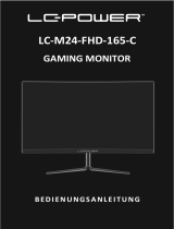 LC-Power LC-M24-FHD-165-C Gaming Monitor Manuel utilisateur