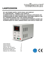 Velleman LABPS3005NDC Manuel utilisateur